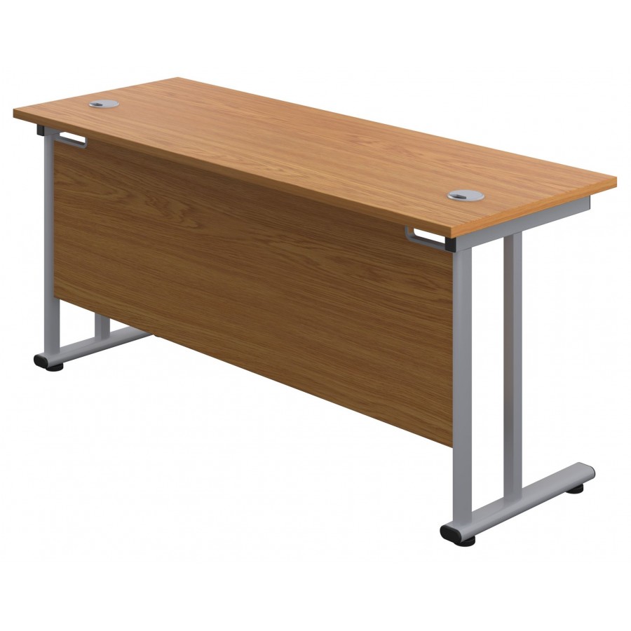 Olton 600mm Deep Cantilever Straight Office Desk